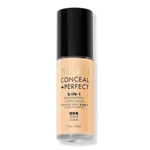 MILANI Conceal + Perfect 2-in-1 Foundation Concealer-Light